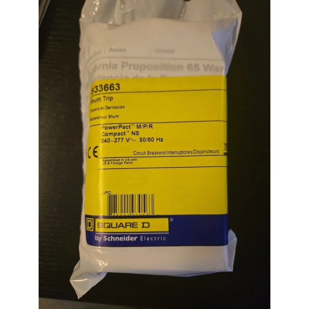 SCHNEIDER ELECTRIC S33663 / S33663 (BRAND NEW) SHUNT TRIP